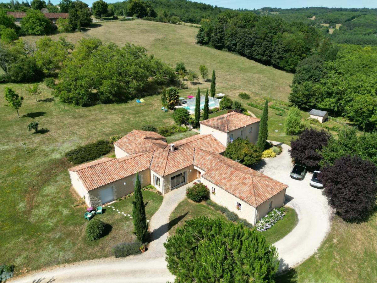 Les Chenes Rouges Bed & Breakfast Veyrines-de-Domme Eksteriør bilde